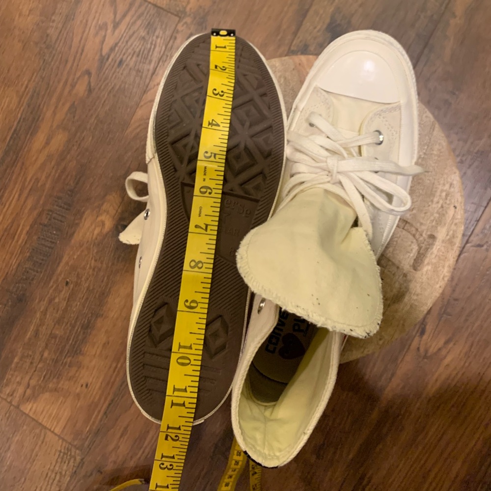 Converse Chuck Taylor Hidden Heart X Comme Des Garcins Play - Picture 11 of 12